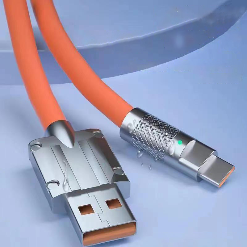 Liquid Silicone Cell Phone Data cable dato cable